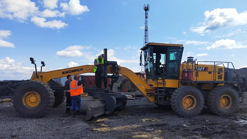 High-power motor graders deployed in mining projects in CIS