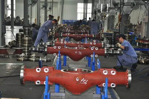 Drive axle assembly line