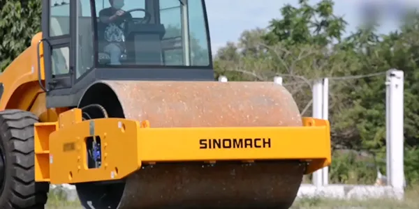 GYS08J Single Drum Vibratory Roller / Soil Compactor