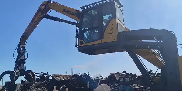 ZG210H Orange Peel Grapple Excavator