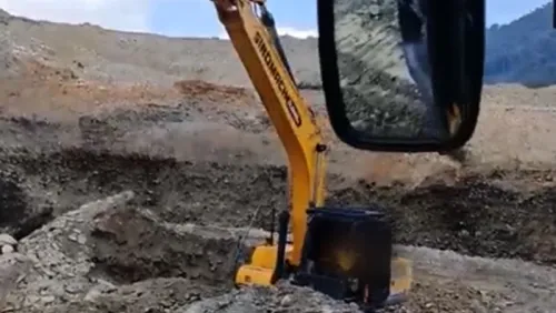 ZG385 Crawler Excavator in Operation