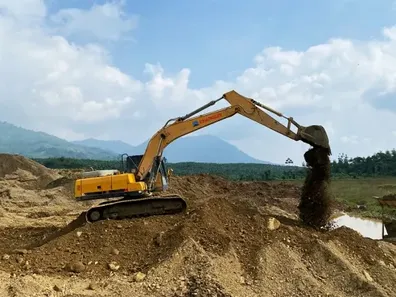 Riverbank backfilling