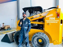 255G Wheeled Skid Steer Loader